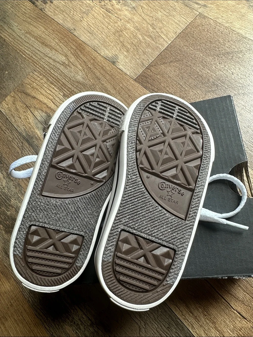 Converse Kids Black & White Low Top Sneakers